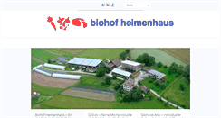 Desktop Screenshot of heimenhaus.ch