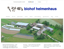 Tablet Screenshot of heimenhaus.ch